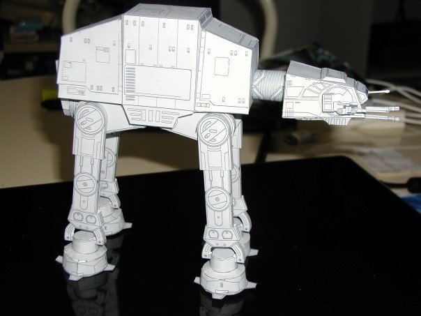 A papercraft AT-AT that I made