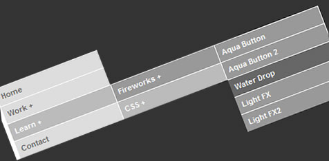 simple CSS jQuery Menu