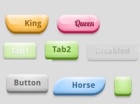 lovely Candy CSS3 buttons