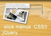 CSS3 Super slick jQuery menu