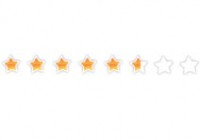 Jquery 100-point rating system  with beautiful stars