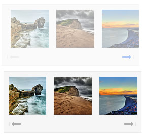 Simple images slider to create Flickr-like slideshows