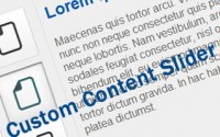 Custom Content Slider with jQuery