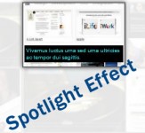Simplest jQuery Spotlight Effect