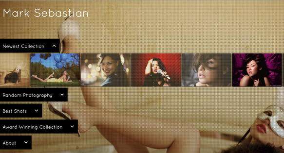 jQuery and CSS3 Thumbnails Navigation Gallery 