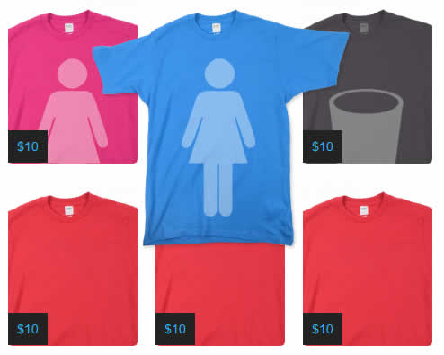 Threadless Style T-Shirt Gallery jQuery