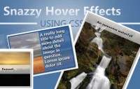 Snazzy Hover Effects Using CSS3