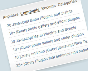 jQuery Sliding Tab Menu for Sidebar