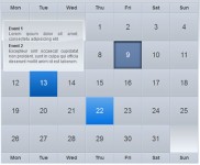 astonishing iCal-like calendars with jQuery