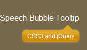 using jQuery and CSS3 a Speech Bubble Tooltips