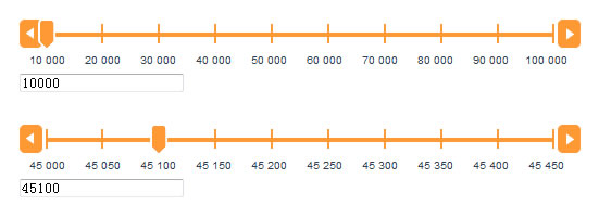 jQuery Dragval drag and choose value