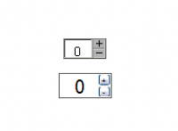 Javascript numeric stepper with inputbox
