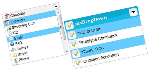 jQuery custom dropdown image combobox