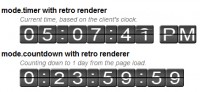 clocks, timers, and stopwatches epiClock jQuery Plugin