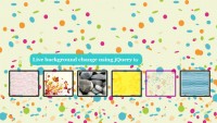 jQuery Custom Change background effect