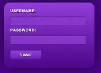 Slick  Login Form with CSS3