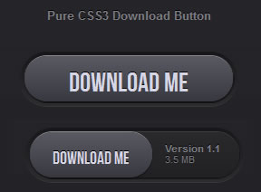 pure CSS3 download button