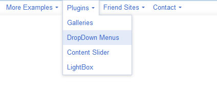 simple google style Dropdown menu with jQuery