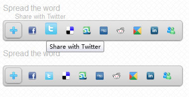 Great Social Media Share and Bookmark  Plugin With jQuery