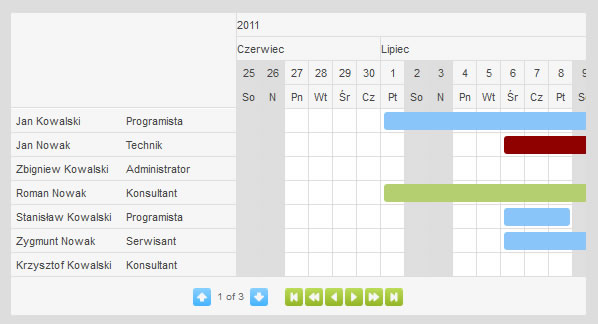 Css Gantt Chart