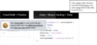 jQuery Mouse Tracking Tooltips plugin 