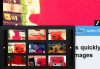 jQuery flickr-Bomb images effect