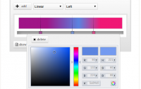 nice  gradient selector  with jQuery