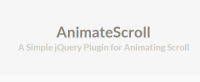AnimateScroll - a jQuery plugin which enables you to scroll to any part of the page