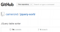 Lightweight jQuery table sorter plugin